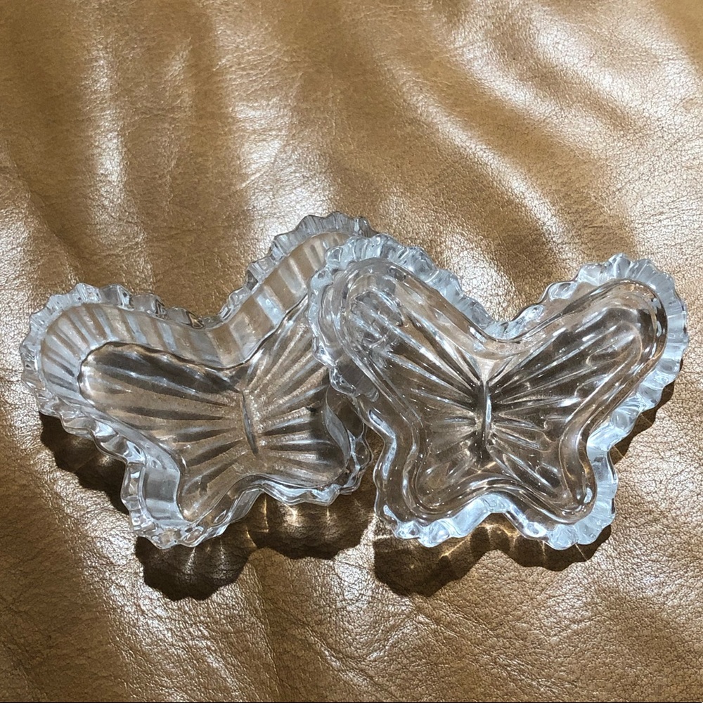 Crystal Butterfly Jewelry Holder